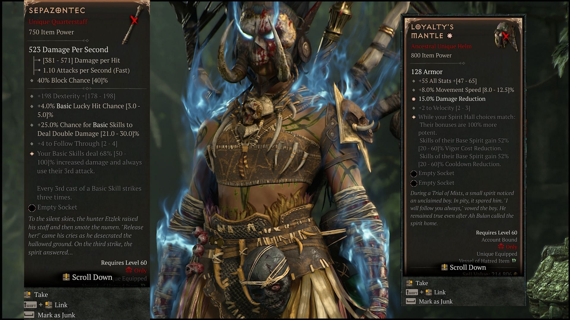 While Uniques aren't required, they sure are helpful! (Image via Blizzard Entertainment)